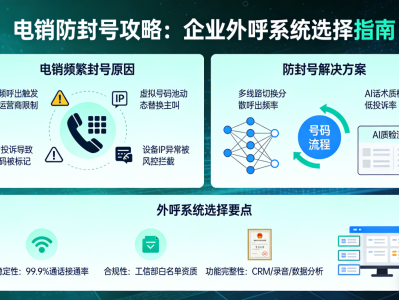 电销频繁封号怎么办？企业如何选对真正防封号的外呼系统？